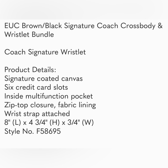 Coach Bundle - Picture 9 of 10